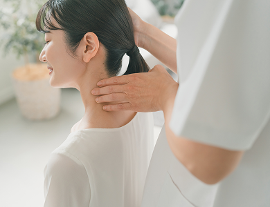 痛くない、体に優しい施術